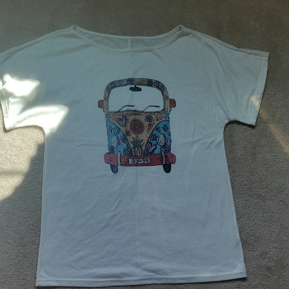 Kids Cream Graphic T-Shirt